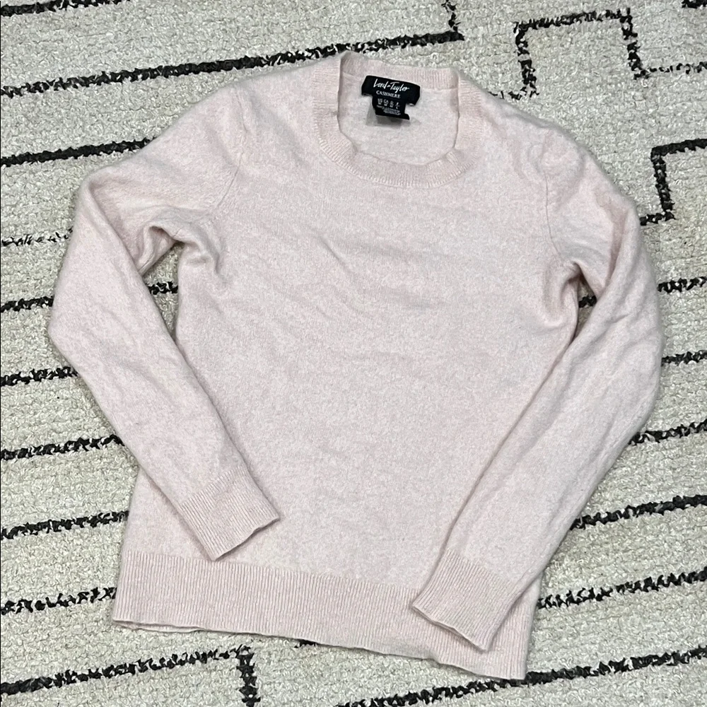 Lord & Taylor Soft Pink Kids Sweater 100% cashmere